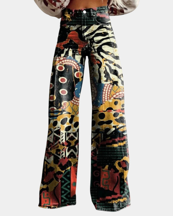 Élodie | Pantaloni eleganti a gamba larga