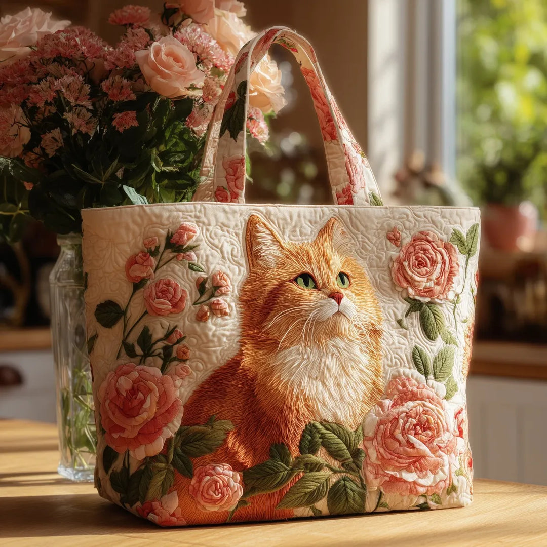 Borsa a spalla floreale