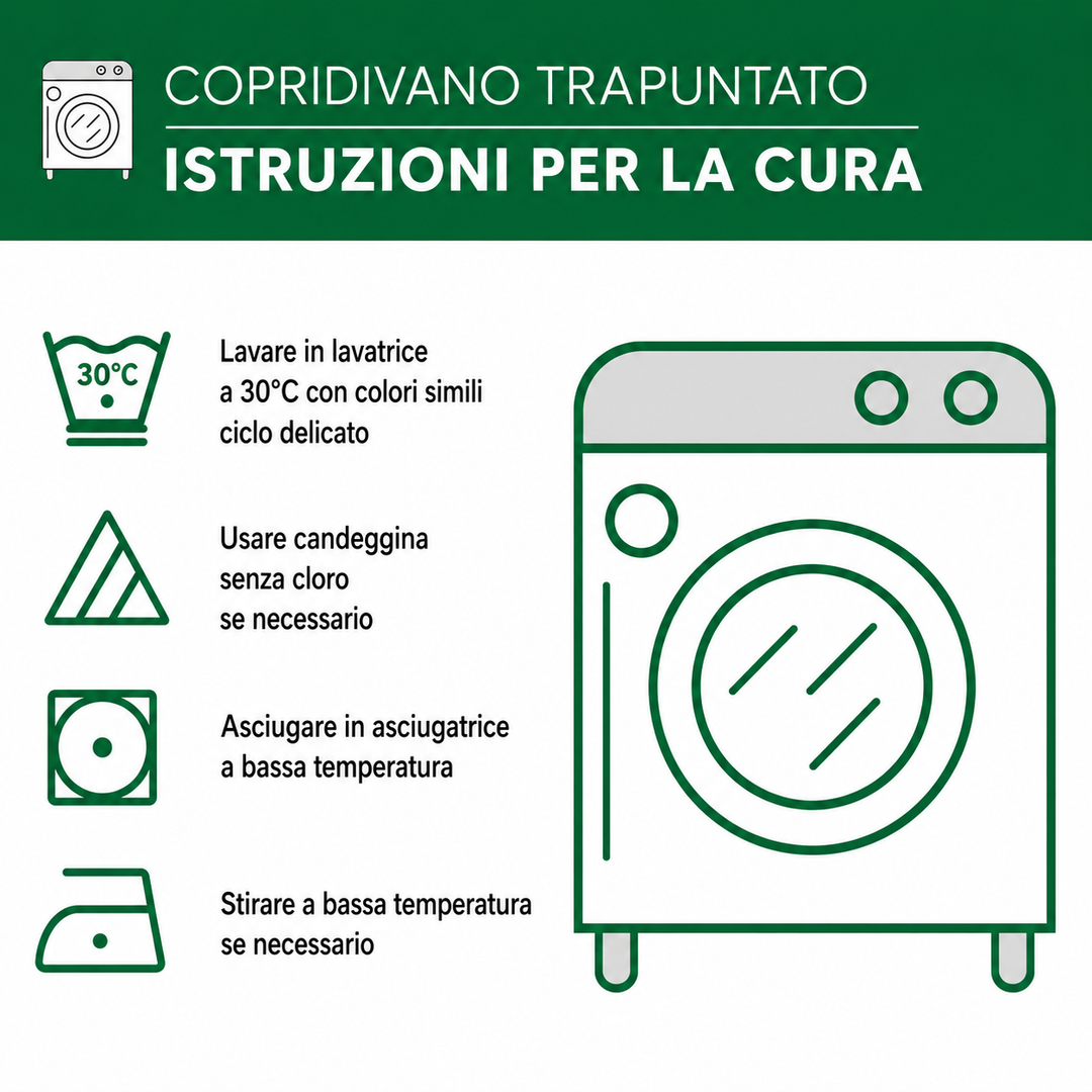 Copridivano trapuntato in stile western NCU0NT10831