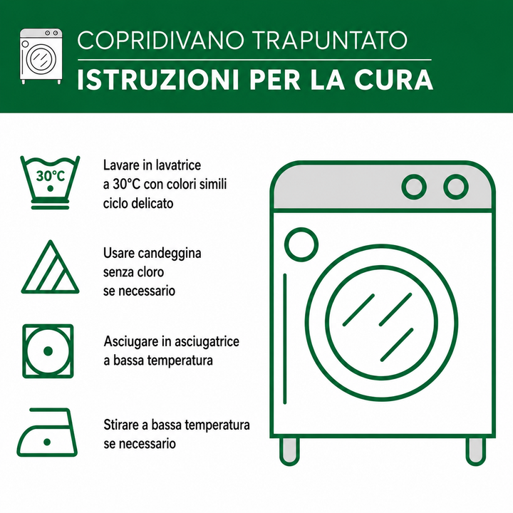 Copridivano trapuntato in stile western NCU0NT10831