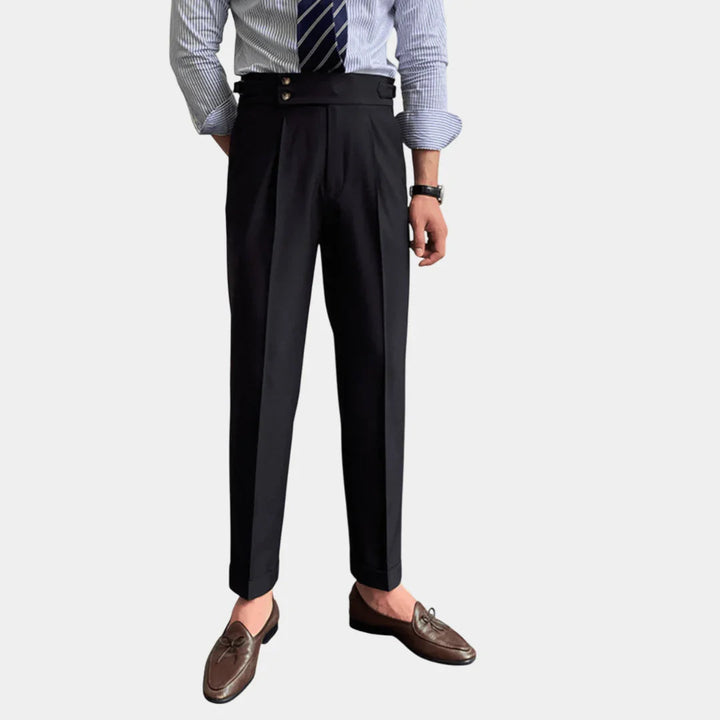 Edward | Pantaloni eleganti a vita alta