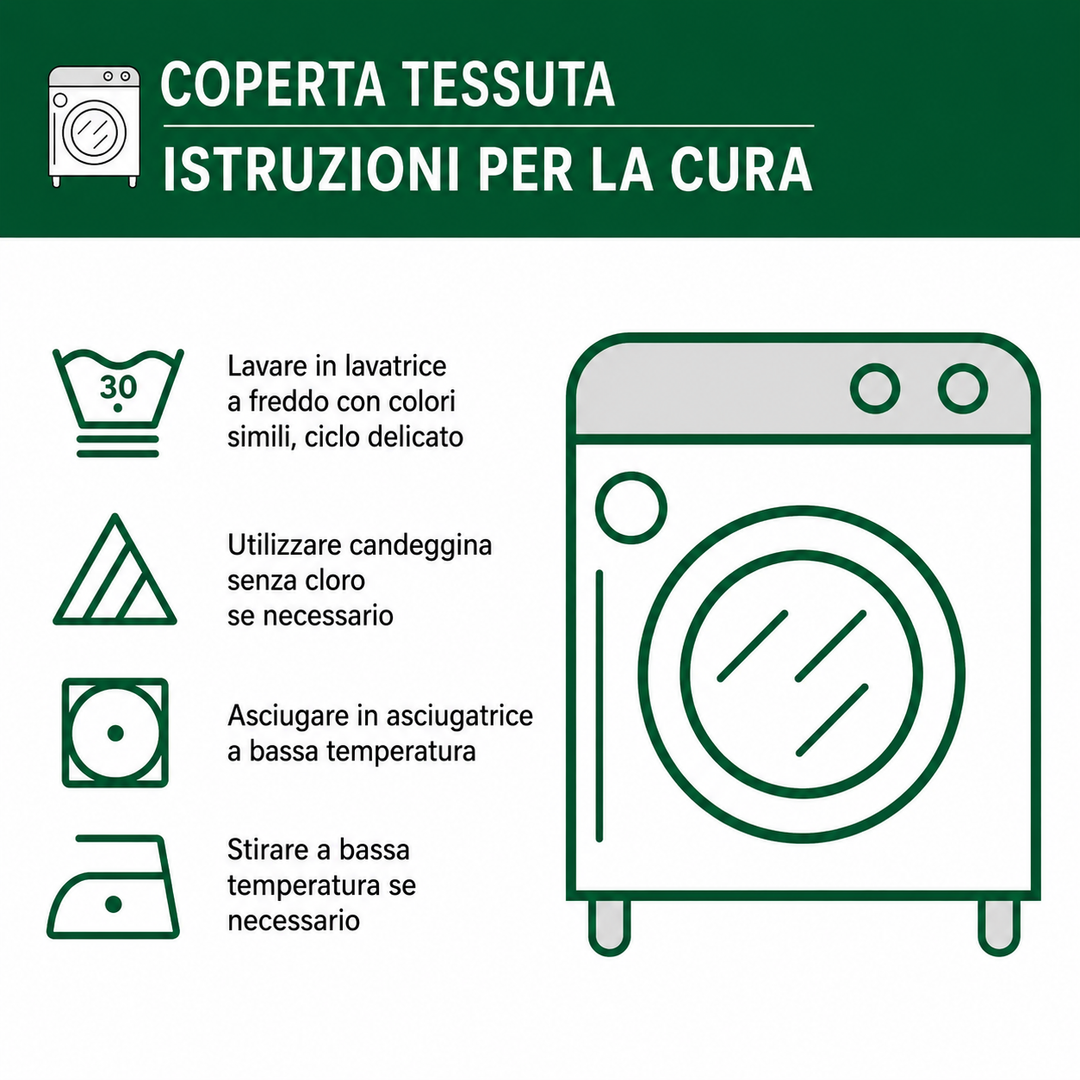 Coperte Woven con Charm Orso NCU0DV3910