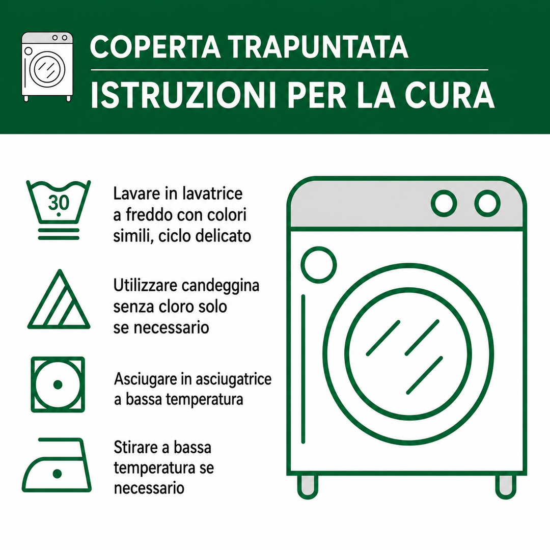 Coperta Trapuntata di Raccolto Spettrale NCU0TH1785