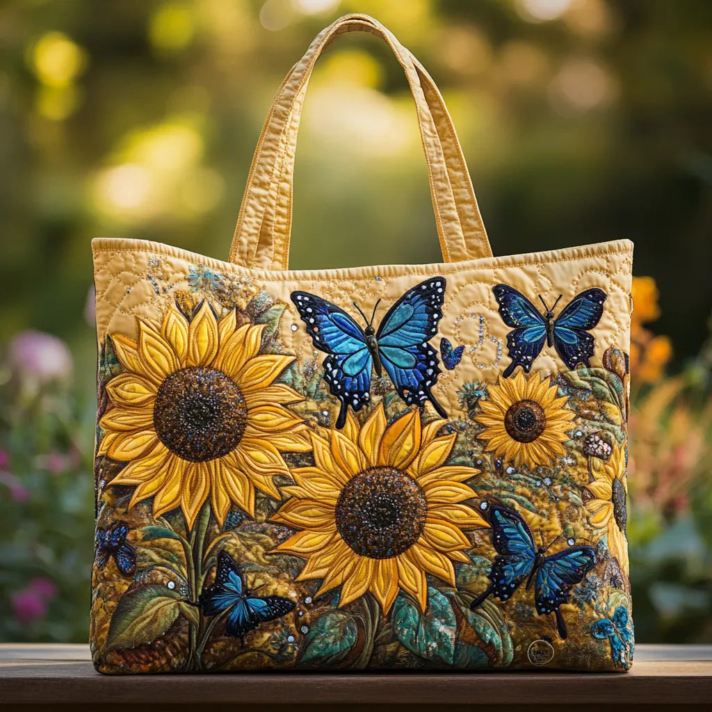 Borsa Girasoli Farfalle