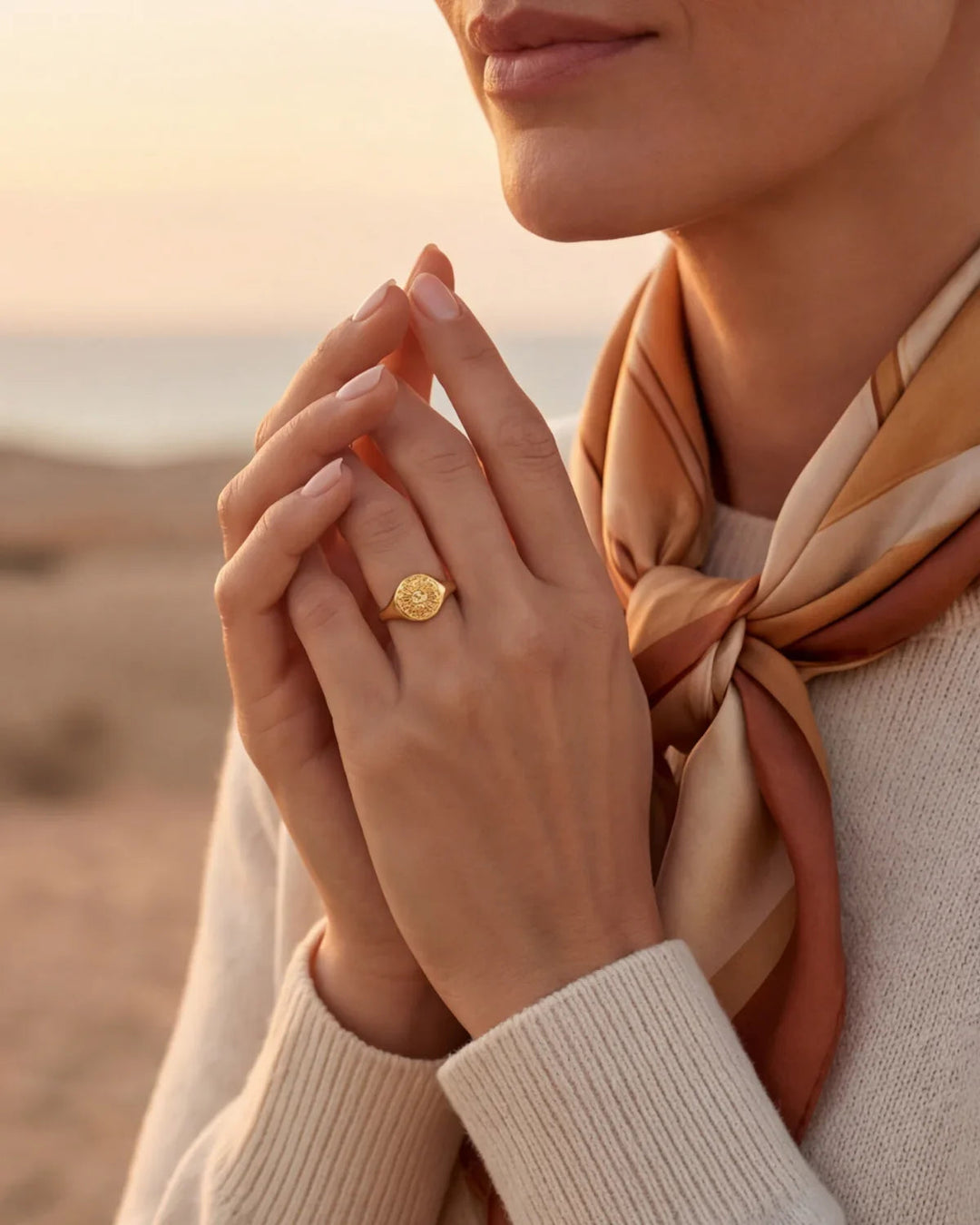 Abigaël | Anello ispirato al sole
