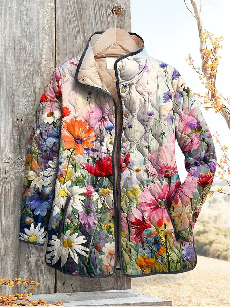 Vera | Giacca trapuntata Autumn Flower