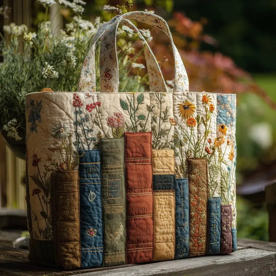 Sacchetto Libri Fioriti