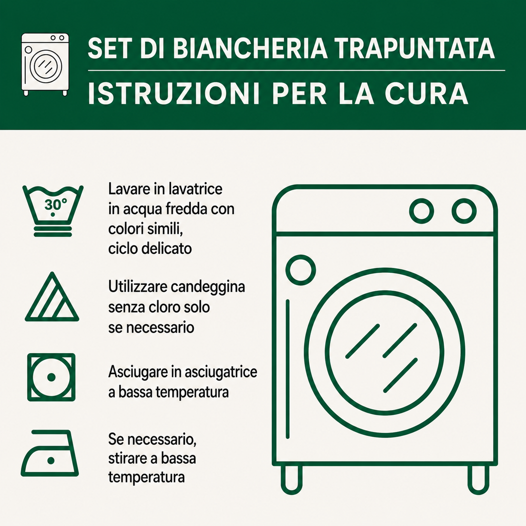 Set di copripiumini 3 pezzi - Stelle natalizie invernali