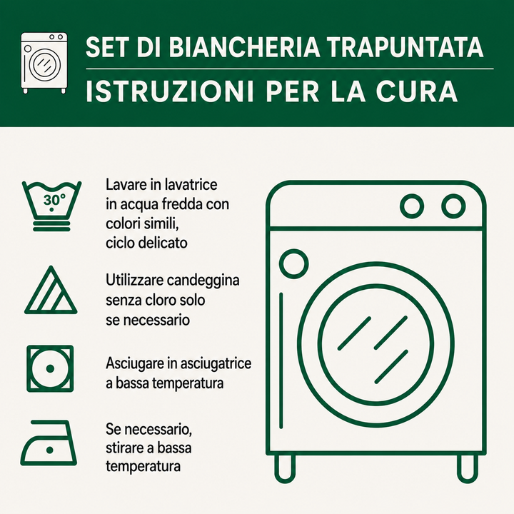 Coperta trapuntata per letto, 3 pezzi - Radiazione solare