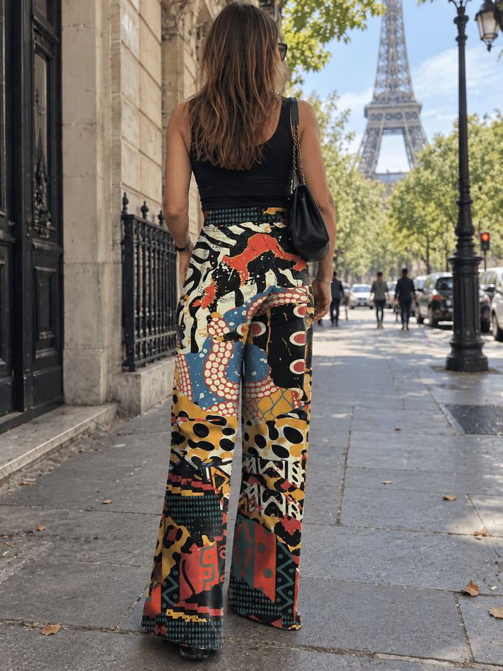 Élodie | Pantaloni eleganti a gamba larga