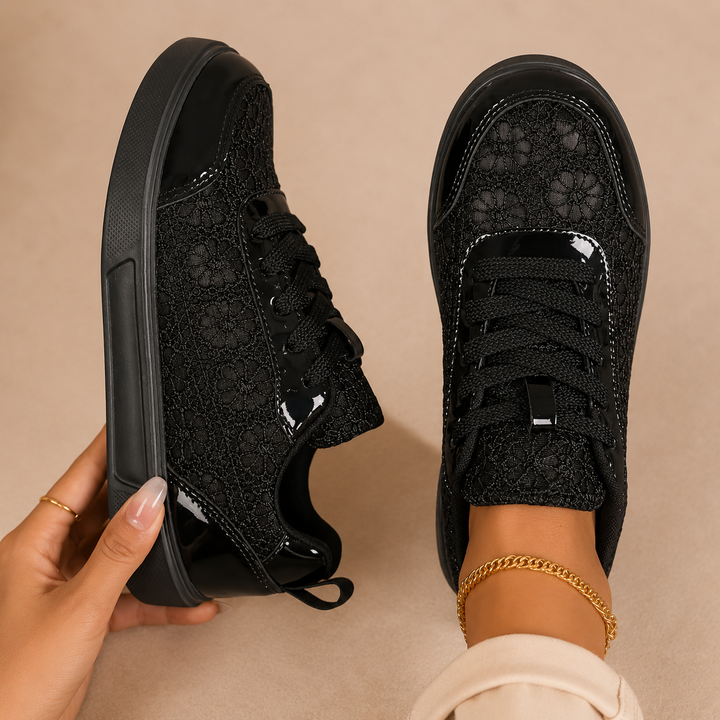 Leonor | Sneakers eleganti in pizzo