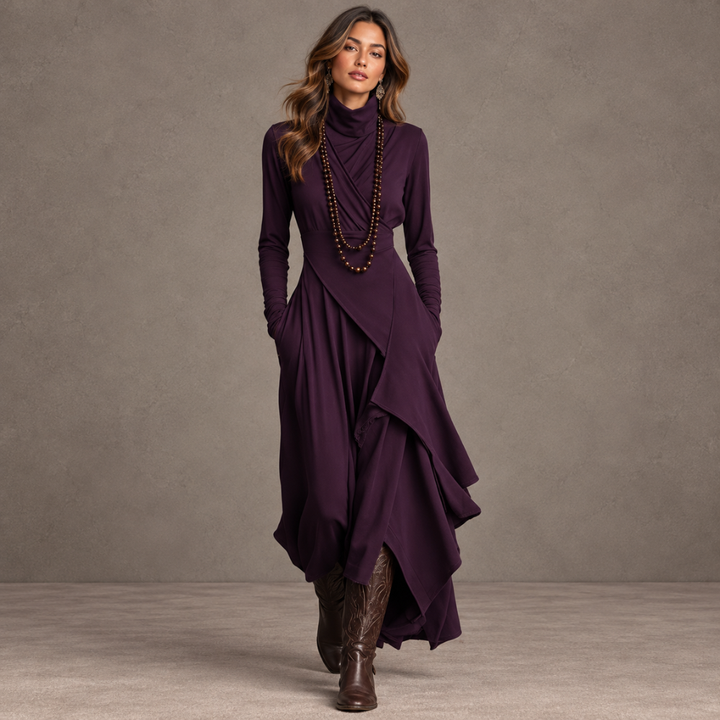 Arielle | Abito asimmetrico vintage Coljurk