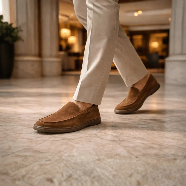 Henri | Refined Suede Moccasin for Men