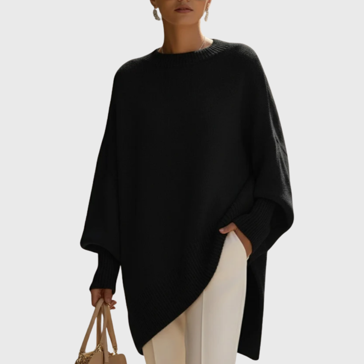 Livia | Poncho in maglia morbida