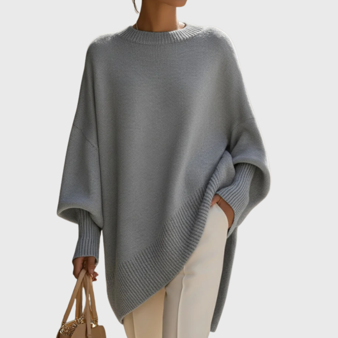 Livia | Poncho in maglia morbida