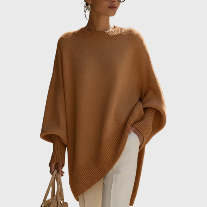 Livia | Poncho in maglia morbida