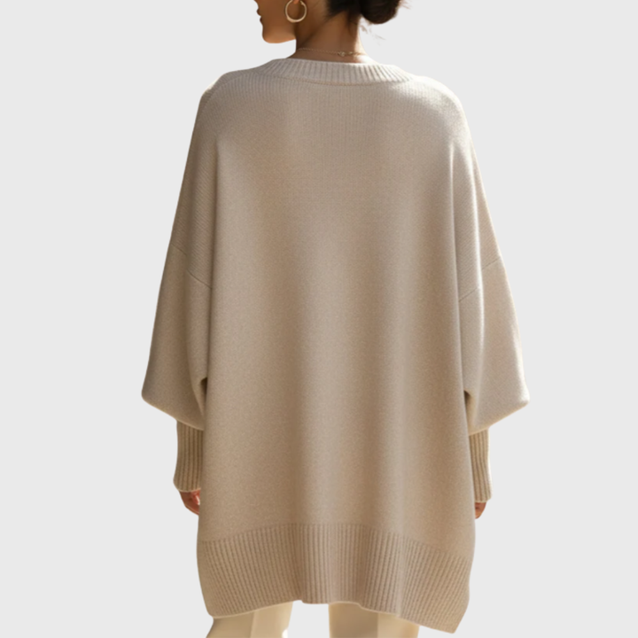 Livia | Poncho in maglia morbida