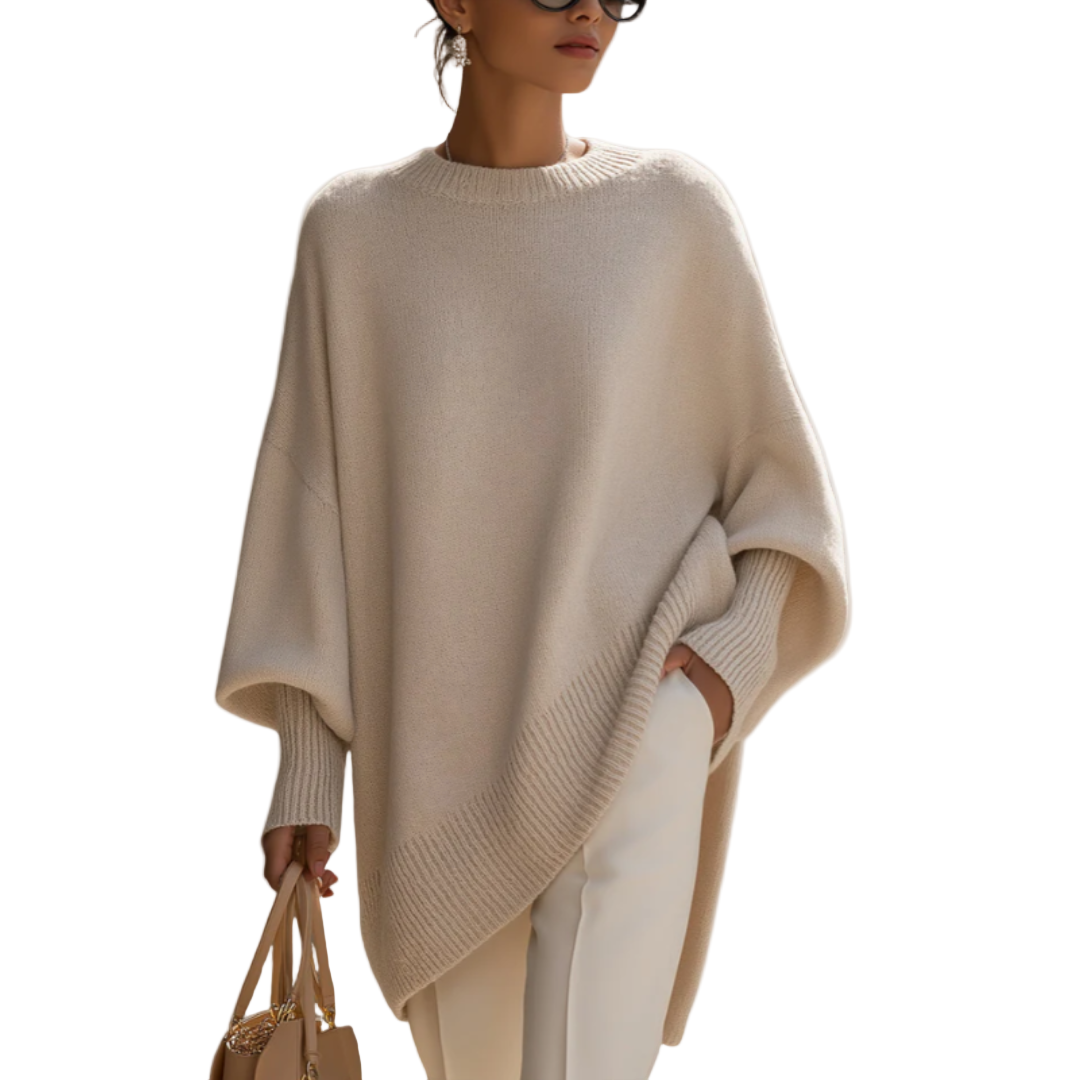 Livia | Poncho in maglia morbida