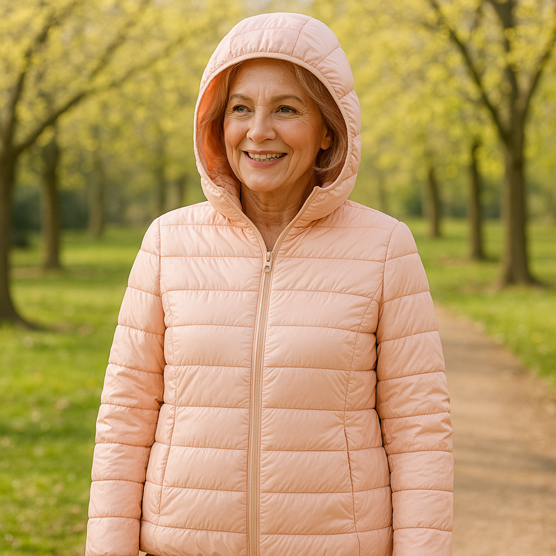 Aamu | Giacca mezza stagione, rosa