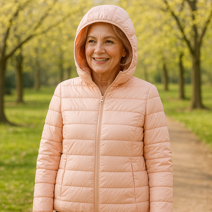 Aamu | Giacca mezza stagione, rosa