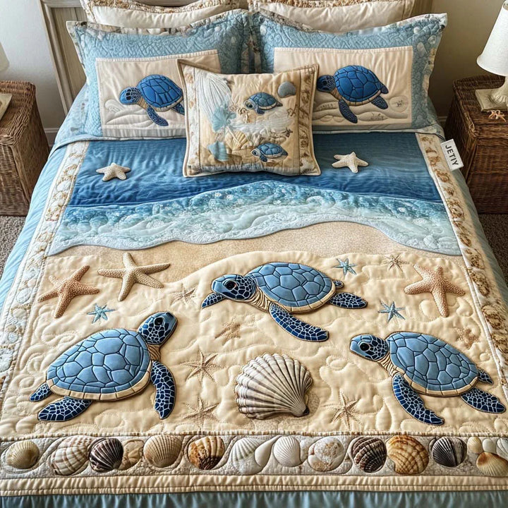 Set di copripiumino 3 pezzi - Onde dell'oceano