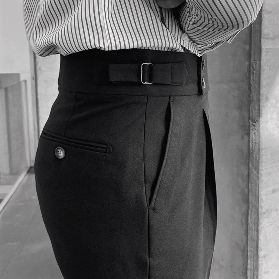 Edward | Pantaloni eleganti a vita alta