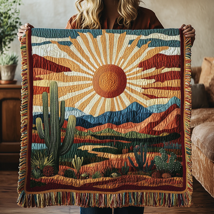 Coperta Intrecciata Sunset Trails NCU0VH3427