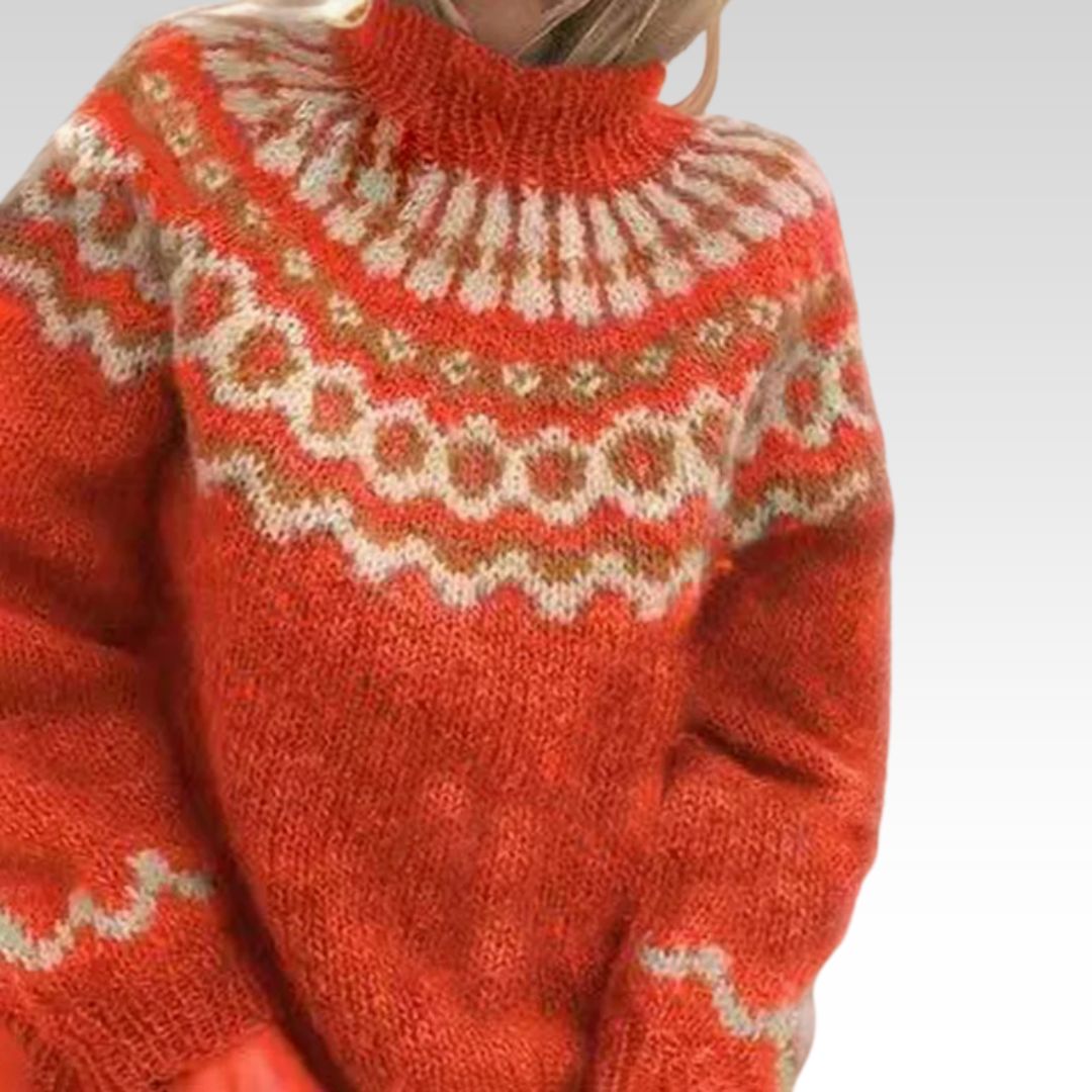 Hanna | Maglione arancione