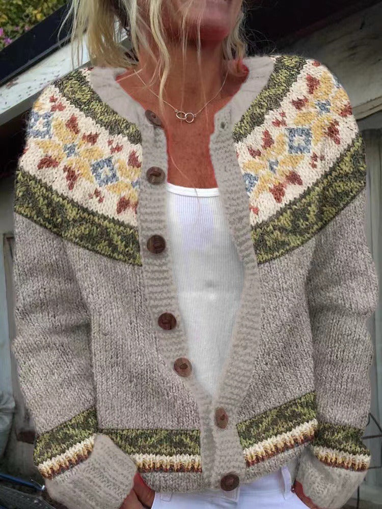 Milja | Cardigan in maglia autunnale