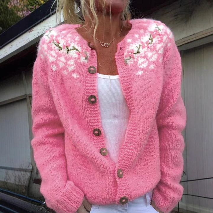 Raija | Cardigan ricamato