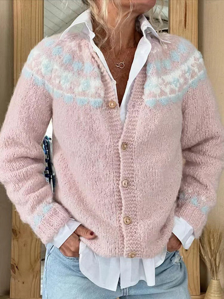 Sanni | Cardigan rosa