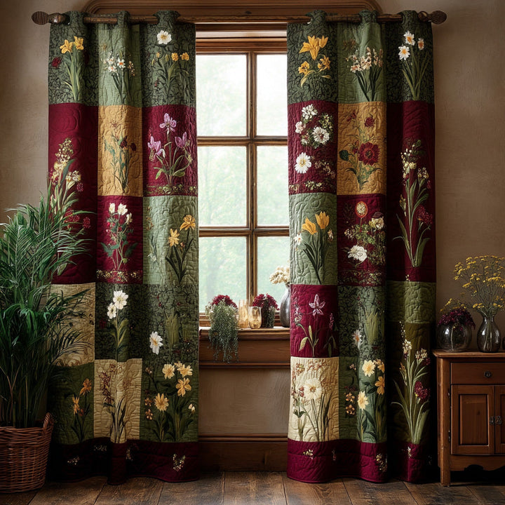 Tende Trapuntate Sogni di Fiori Selvatici NCU0PT11231