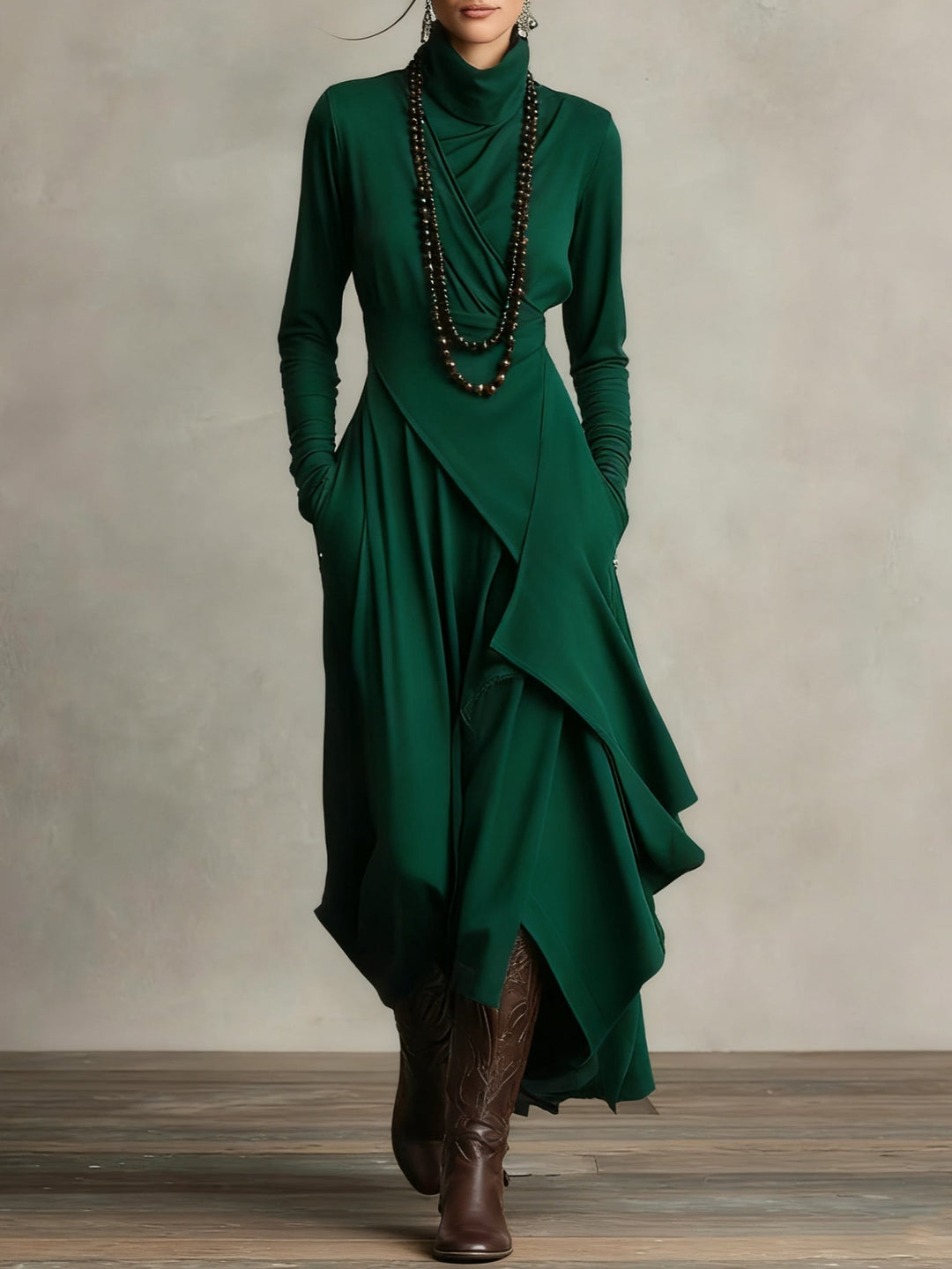 Arielle | Abito asimmetrico vintage Coljurk