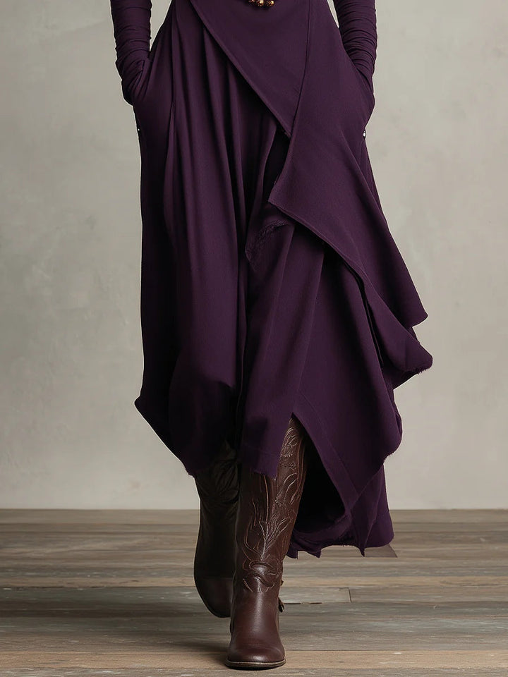 Arielle | Abito asimmetrico vintage Coljurk