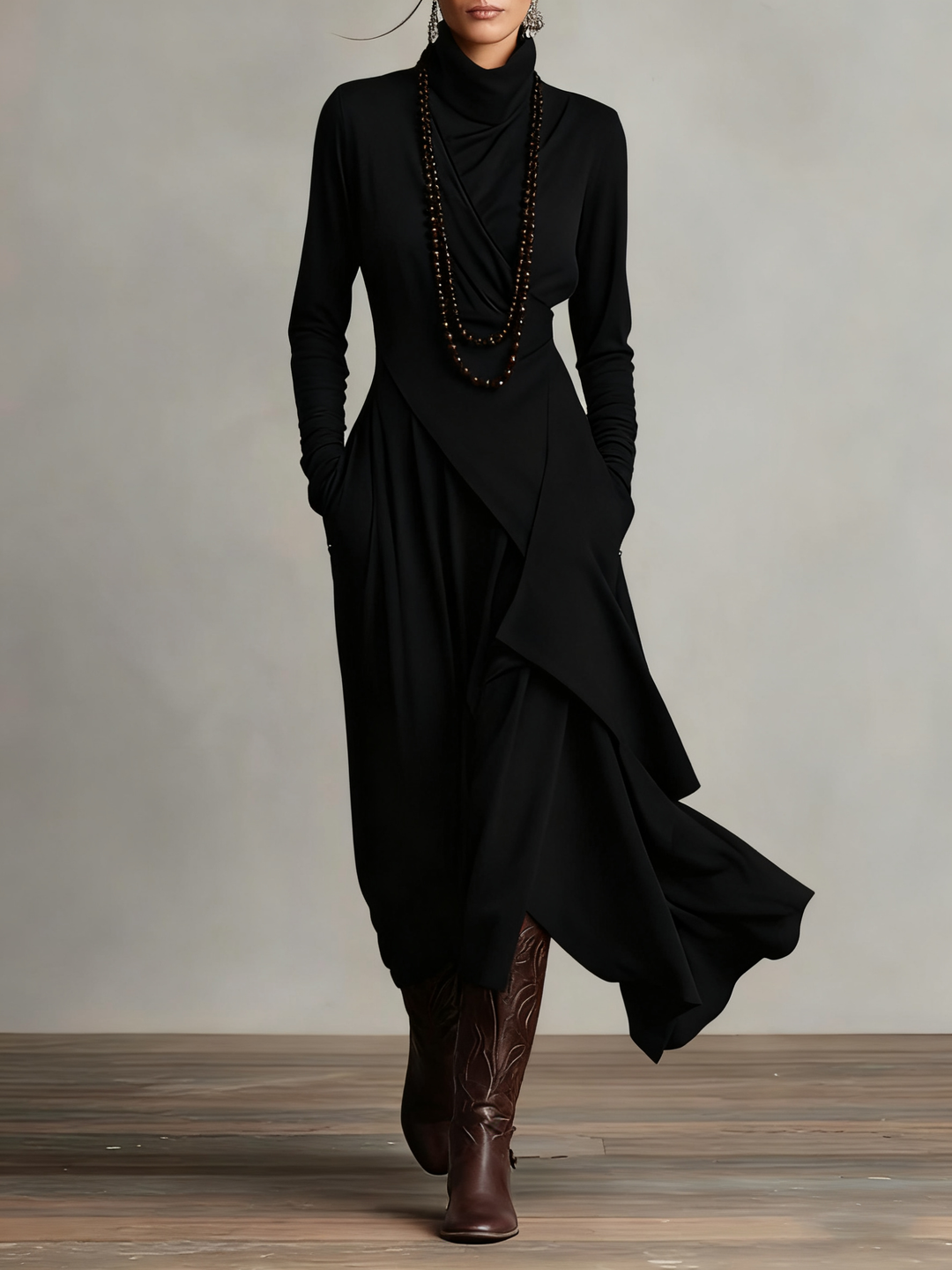 Arielle | Abito asimmetrico vintage Coljurk