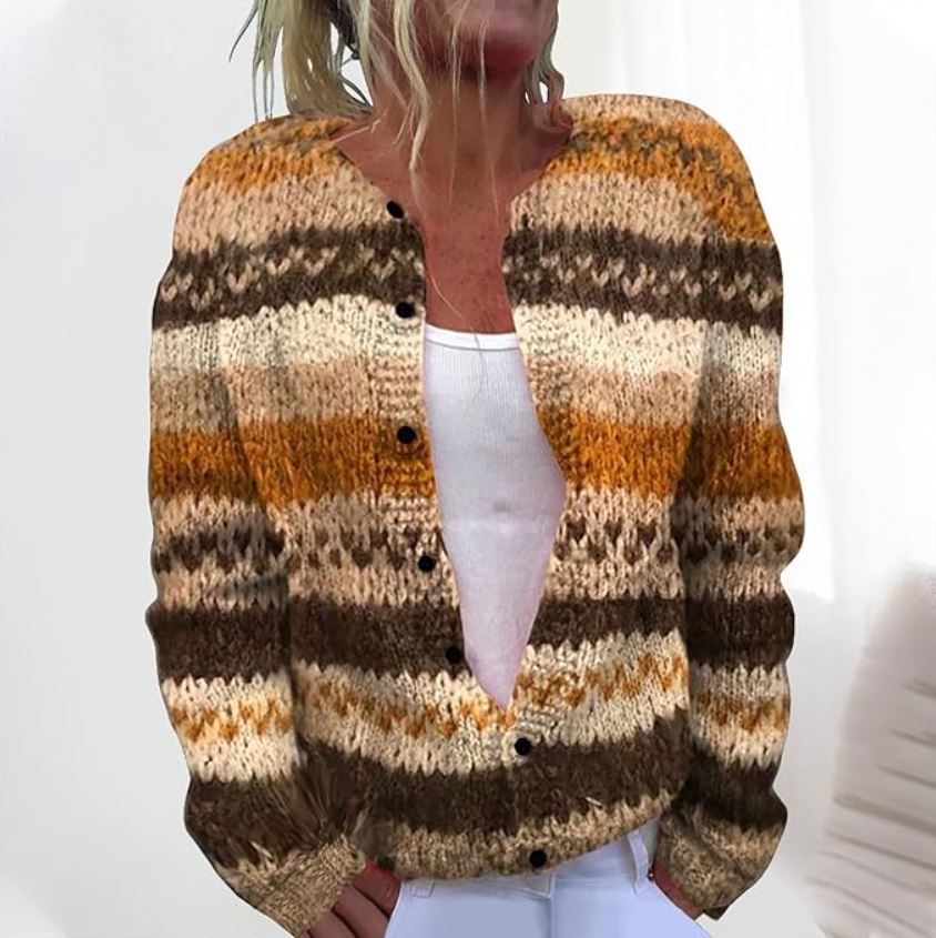 Iida | Cardigan marrone