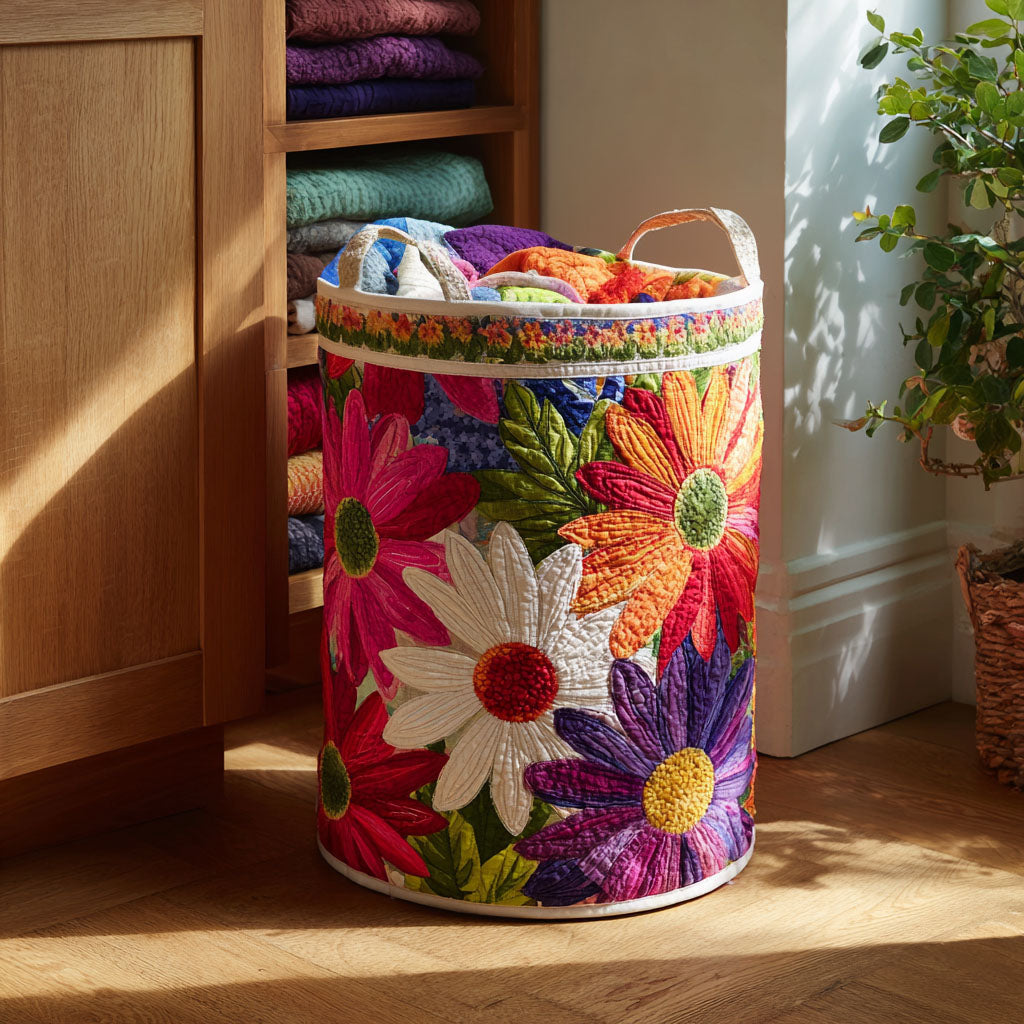 Cesto portabiancheria – Daisy Delight