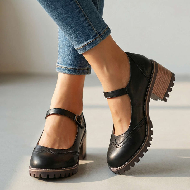 DORA | Scarpe con Tacco a Blocco Isabelle da Donna