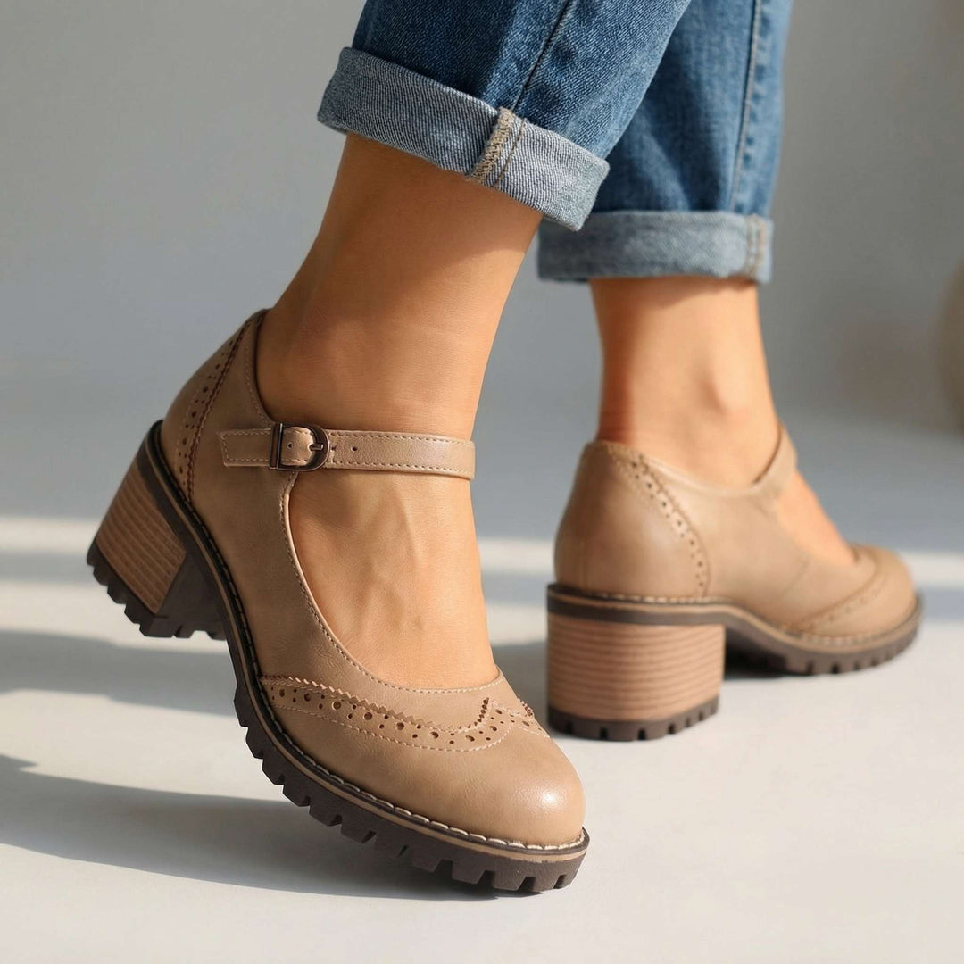 DORA | Scarpe con Tacco a Blocco Isabelle da Donna