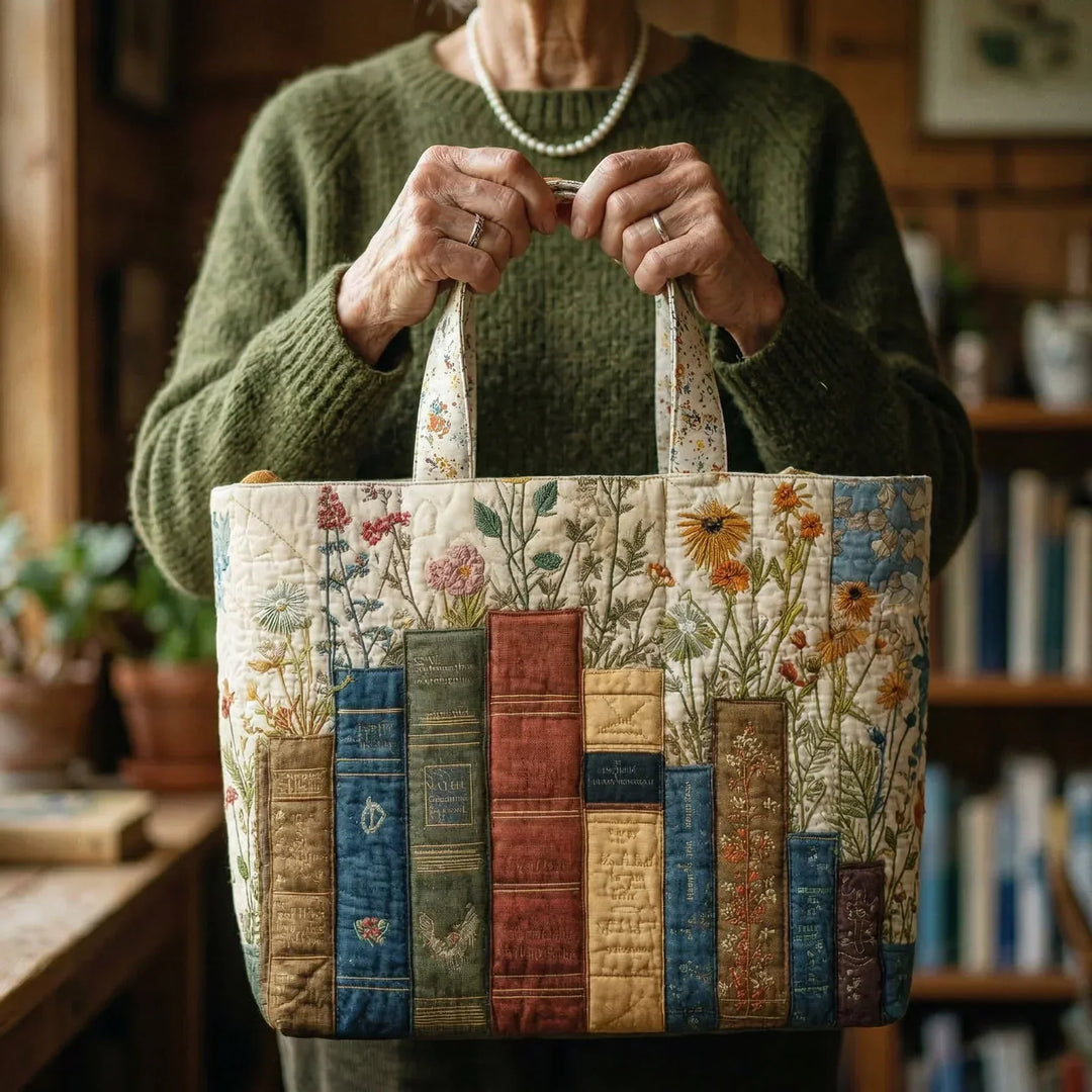 Sacchetto Libri Fioriti
