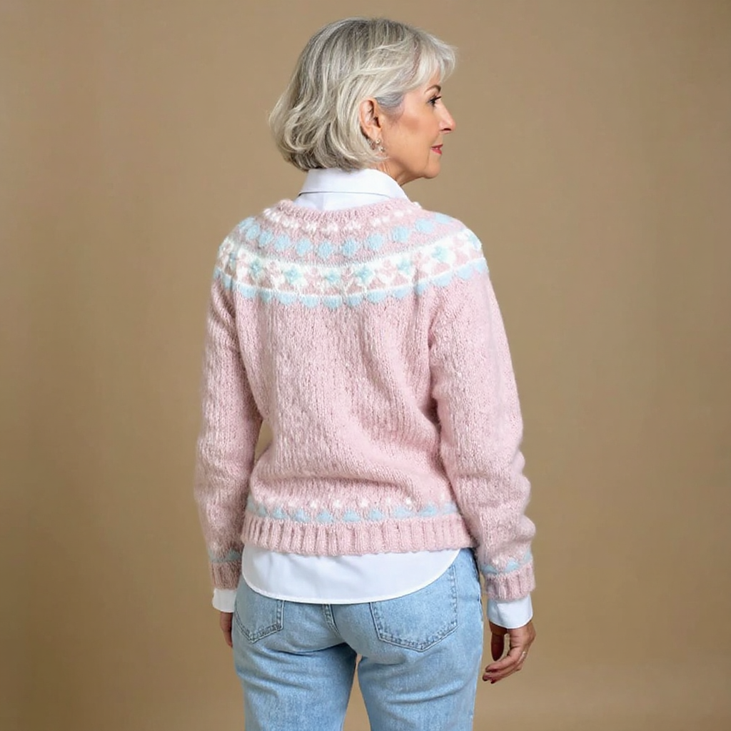 Sanni | Cardigan rosa