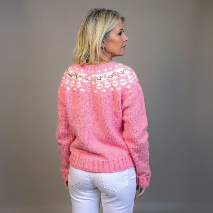 Raija | Cardigan ricamato