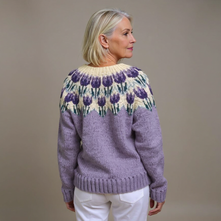 Seija | Cardigan con bottoni in legno