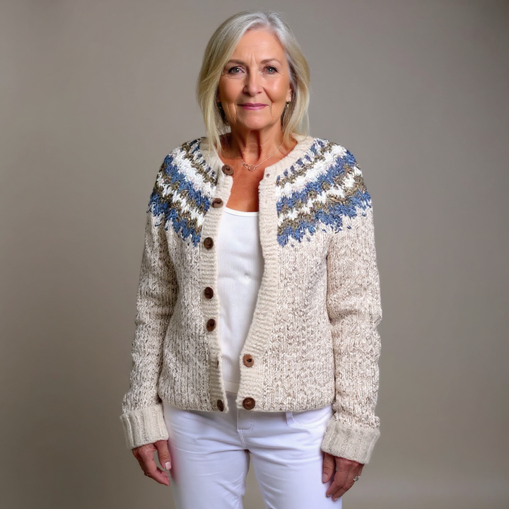 Sylvi | Cardigan bianco crema