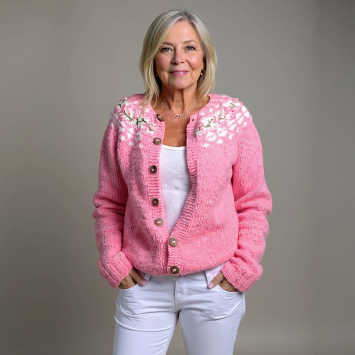 Raija | Cardigan ricamato