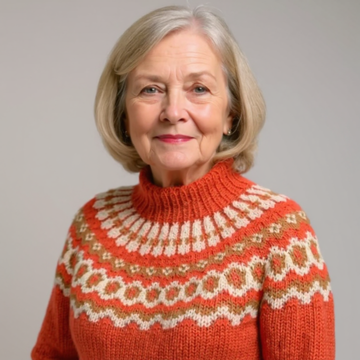 Hanna | Maglione arancione