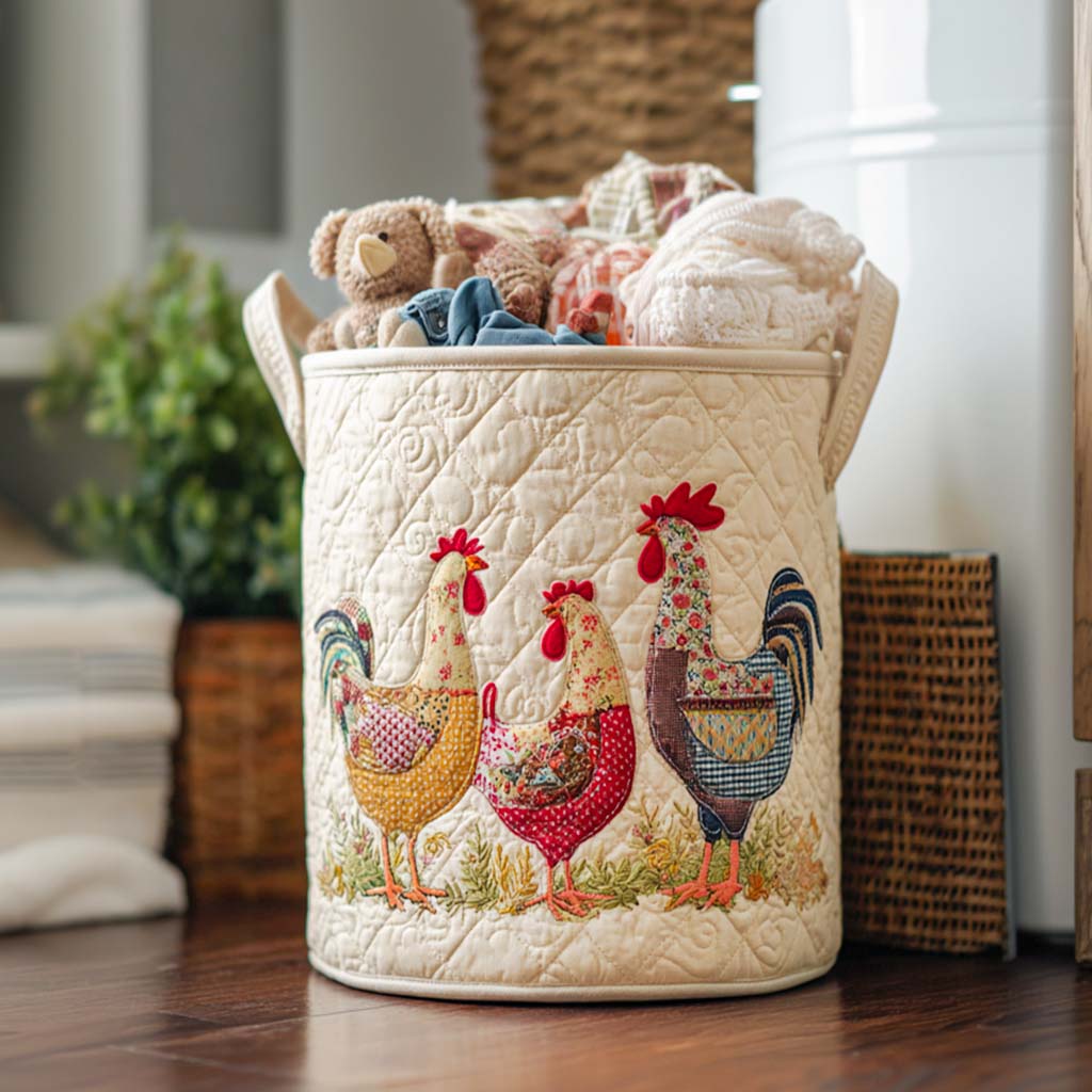 Cesto portabiancheria – Happy Hen House