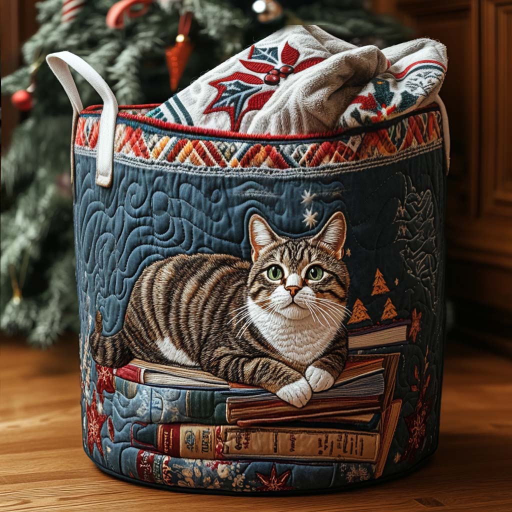 Cesto portabiancheria – Holiday Story Cat