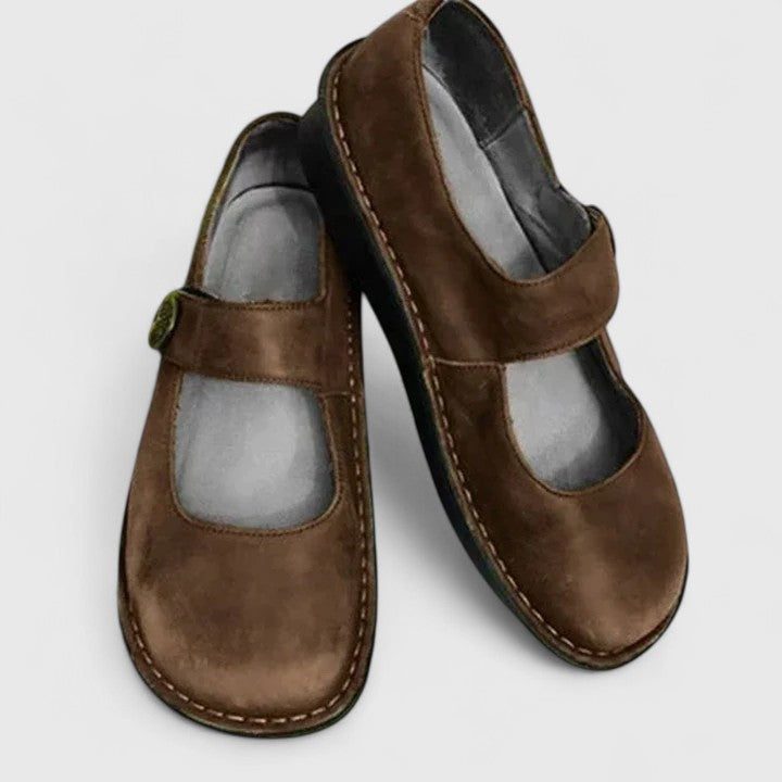 DORA | Ballerine in Pelle Patinata per Donna Monique