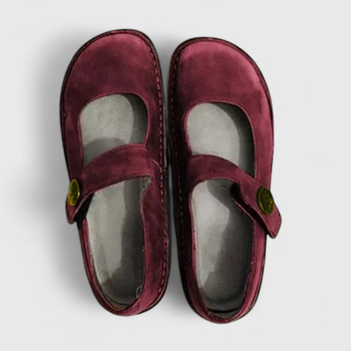 DORA | Ballerine in Pelle Patinata per Donna Monique